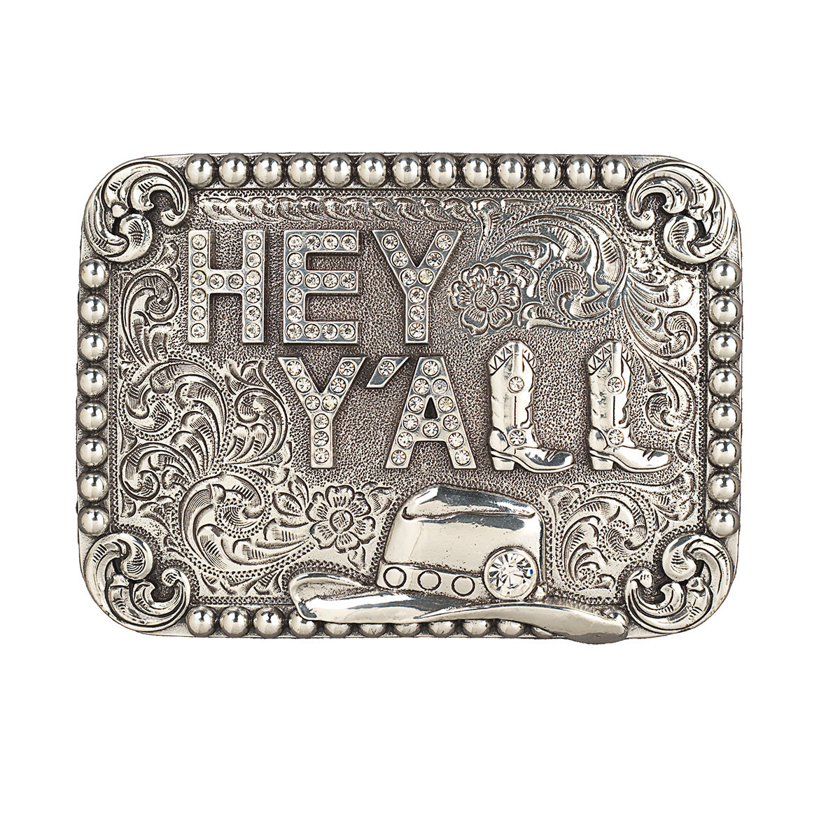 Blazin' Roxx Hey Ya'll Belt Buckle