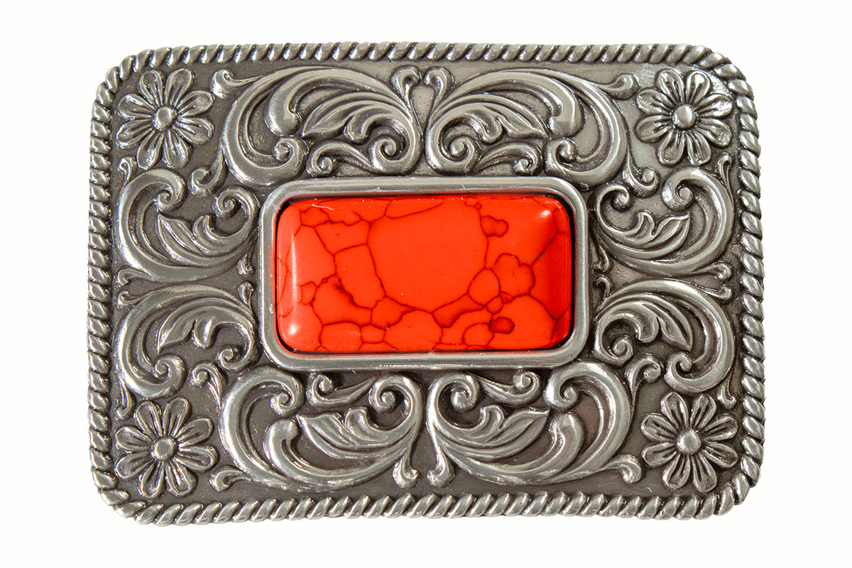 Blazin' Roxx Red Stone Buckle