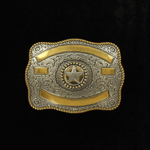 Nocona Star Buckle with Gold