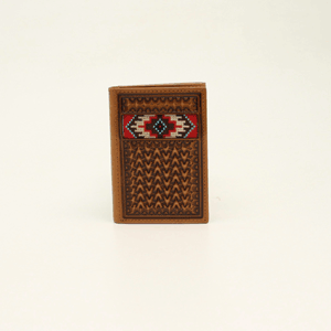 Ariat Multi Embroidery Inlay Tri-Fold Wallet