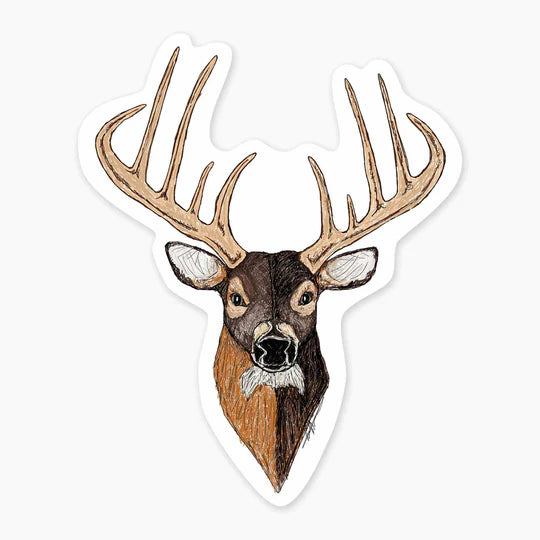 Nice Enough Stickers Deer
