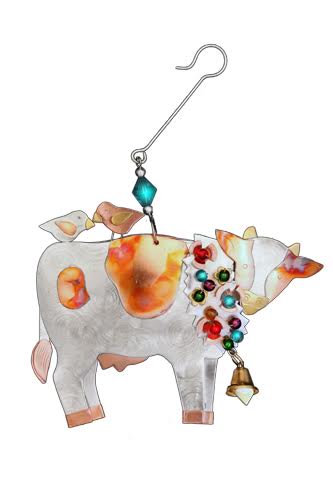 Pilgrim Imports Elsie Cow Ornament