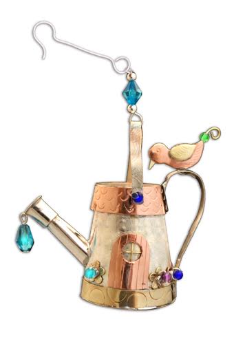 Pilgrim Imports Watering Can Cottage Ornament