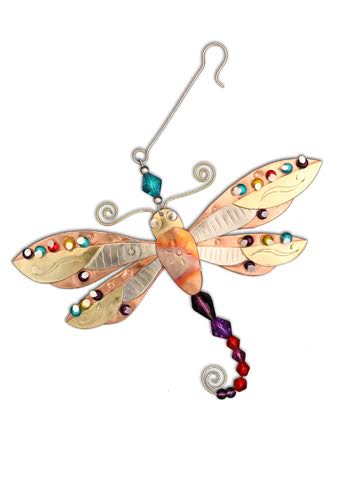 Pilgrim Imports Bright Wings Dragonfly Ornament