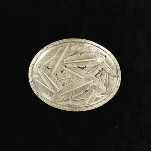 Nocona Silver Arrows Buckle