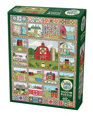 Cobble Hill Quilt Country 1000 Piece Puzzle