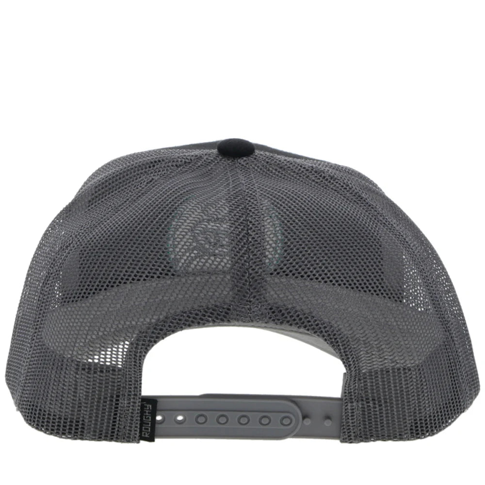 Hooey Roughy 2.0 Black/Grey Turquoise Logo