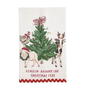 Mudpie Farm Christmas Towels