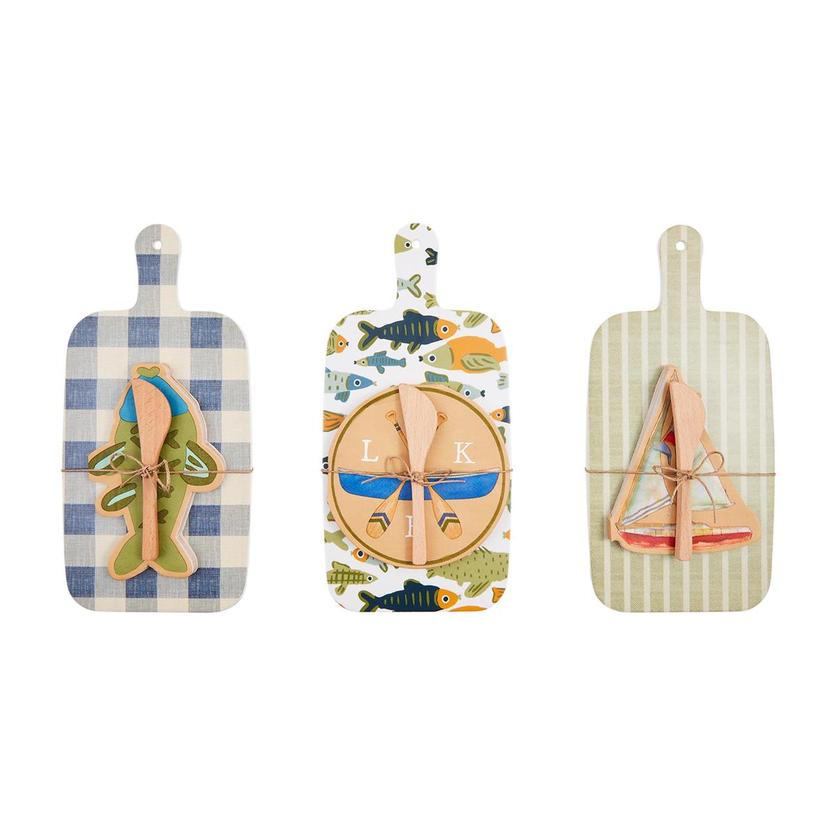 Mudpie Lake Outdoor Board and Napkin Set