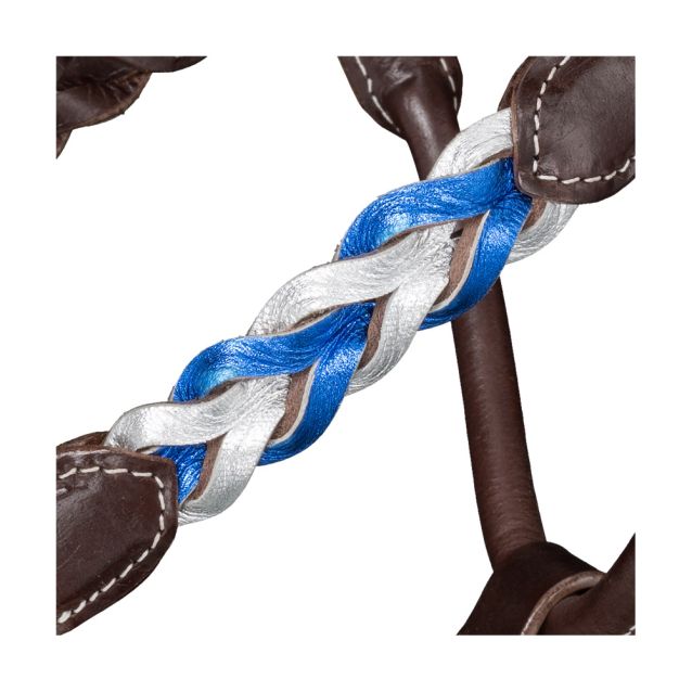 Tough 1 Patriotic Braided Leather Halter