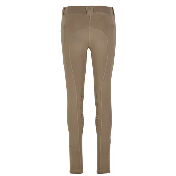 Ovation Aerowick Grip Tec Knee Patch Tights Natural Beige
