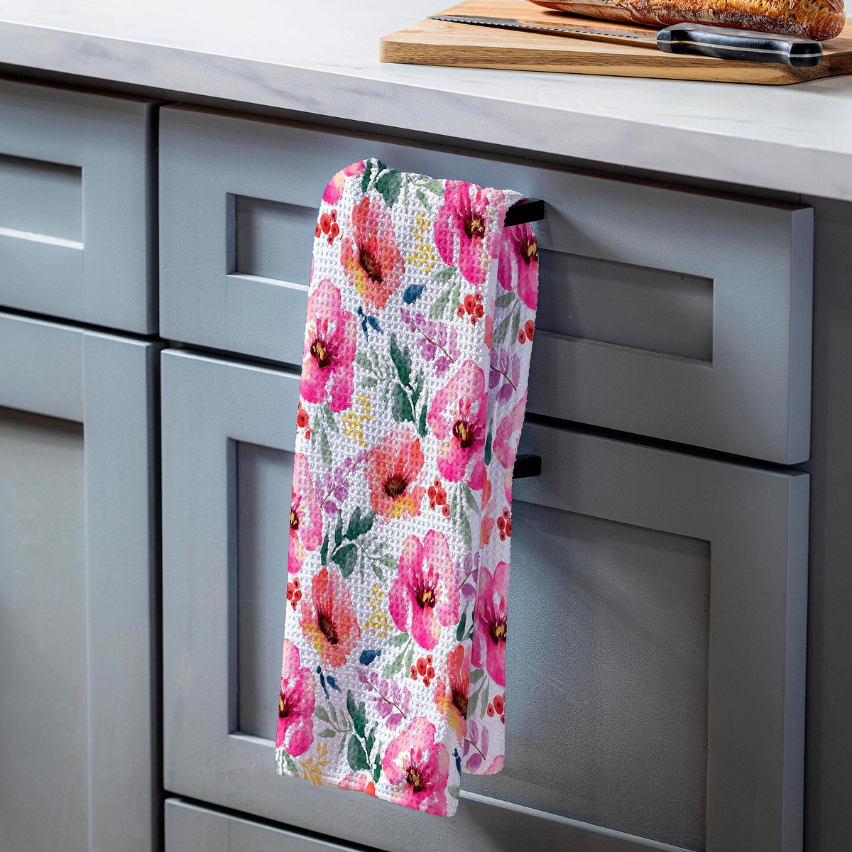 Evergreen Pastels of Nature Quick Dry Kitchen Towel
