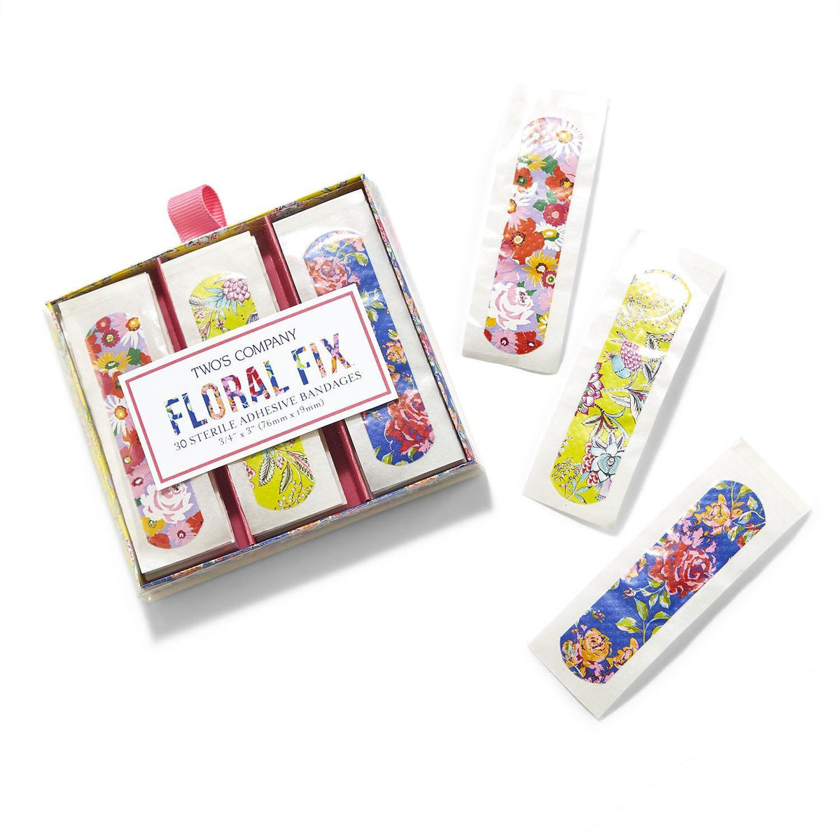Two's Company Floral Fix Bandages (30 Count)