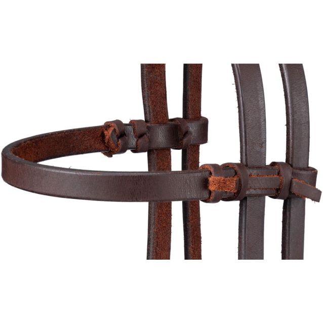 Tough 1 Harness Leather Rolled Sidepull