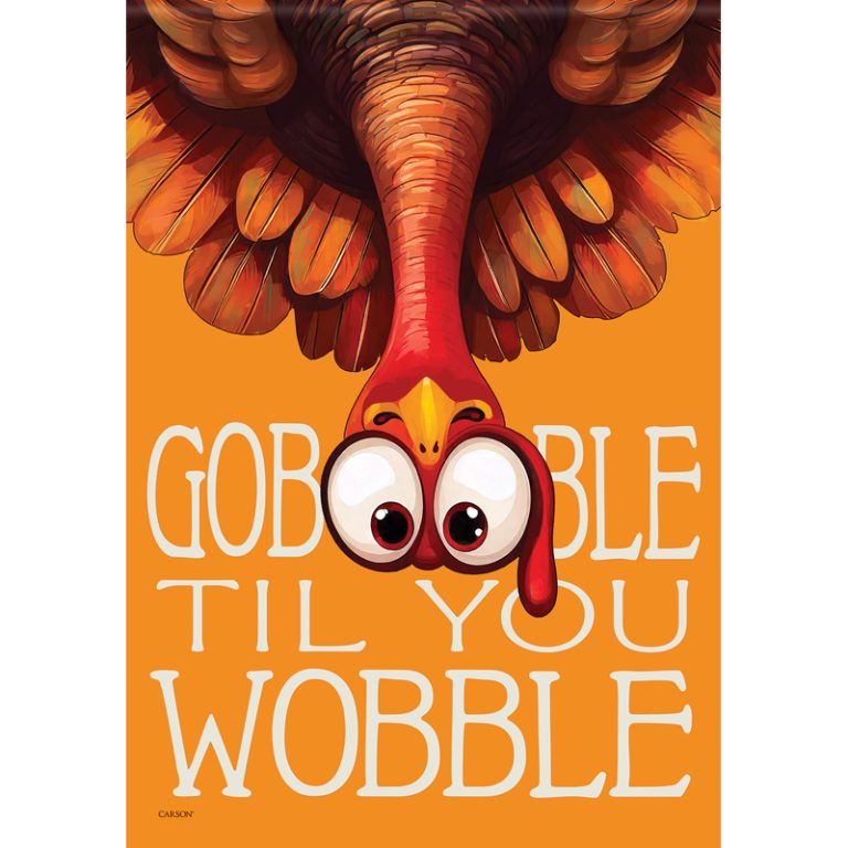 Carson Garden Flag Gobble