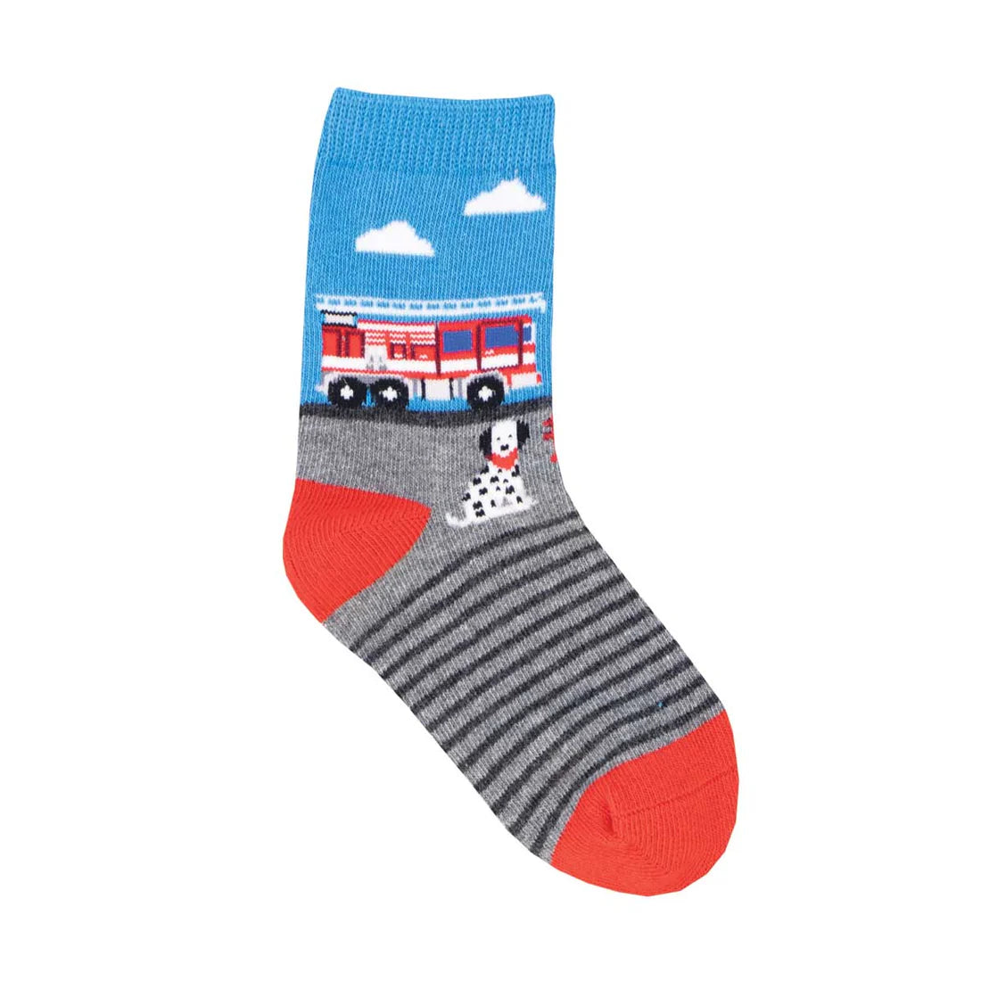 Socksmith Kids Fire Engine Blue