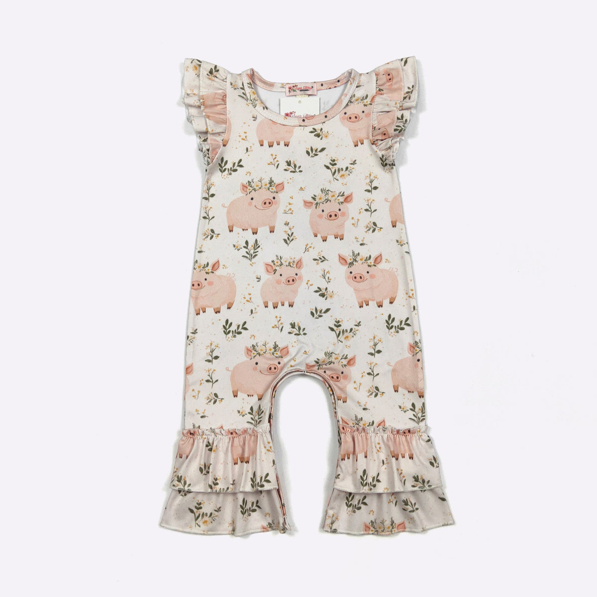 CC Piglet Petals Baby Romper