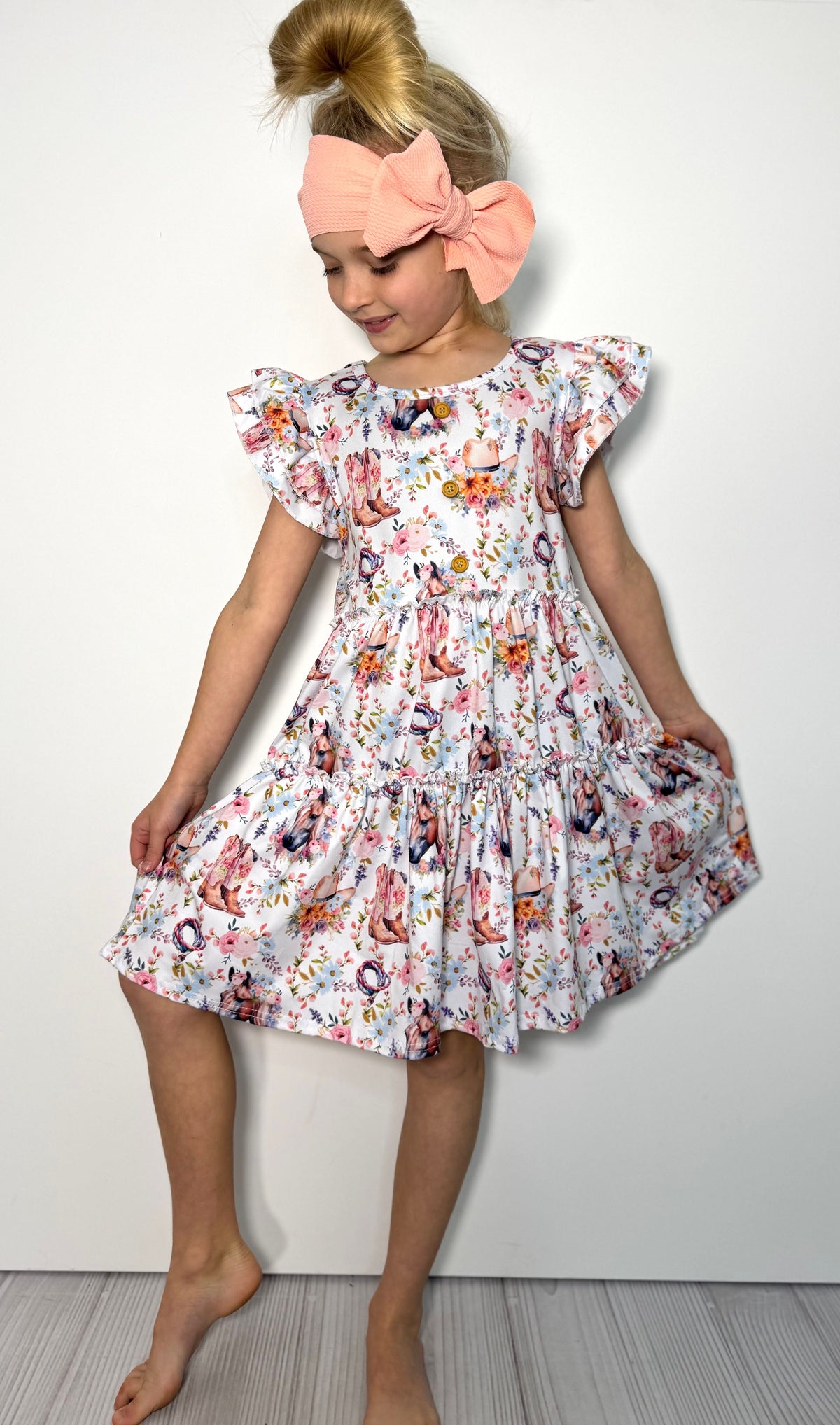 CC Blooming Ranch Girls Dress