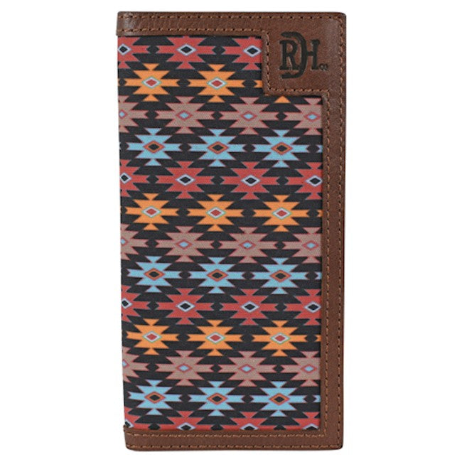 Red Dirt Southwest Canvas Rodeo Wallet