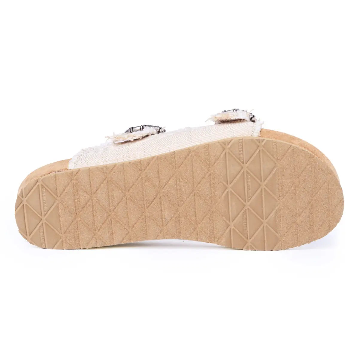 Minnetonka Georgine Tan Herringbone