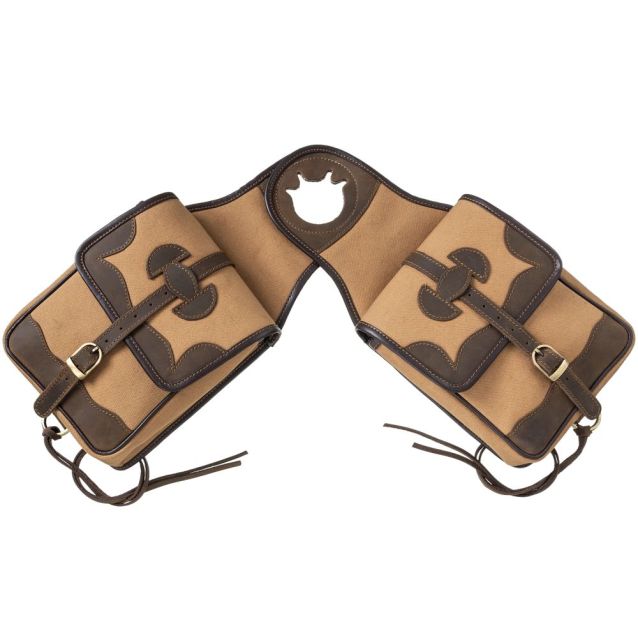 Tough 1 Canvas and Leather Horn Bag