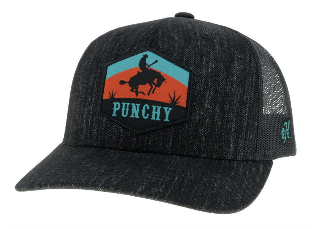 Hooey Black Punchy Bronco Hat
