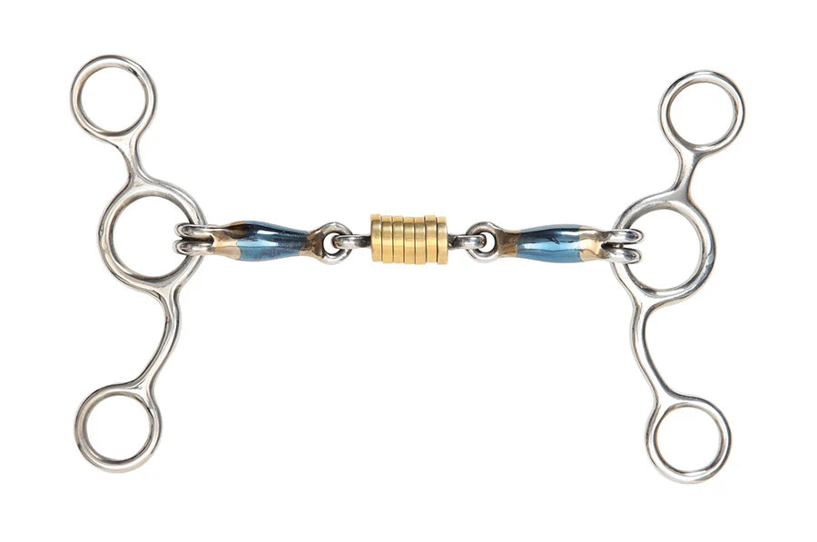 Shires Blue Sweet Iron Tom Thumb with Roller