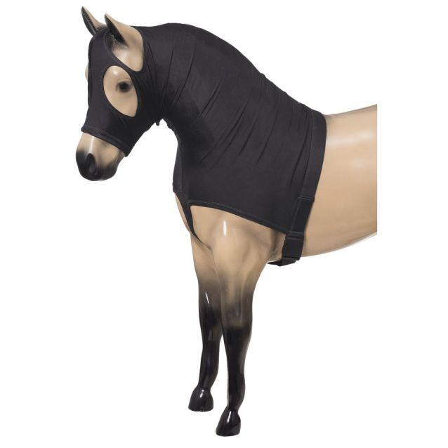 Tough 1 Miniature Lycra Mane Saver Black