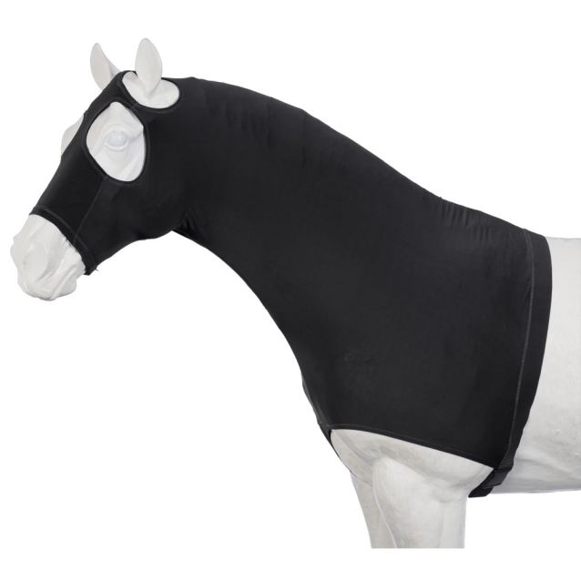 Tough1 Mane Stay Lycra Hood Black