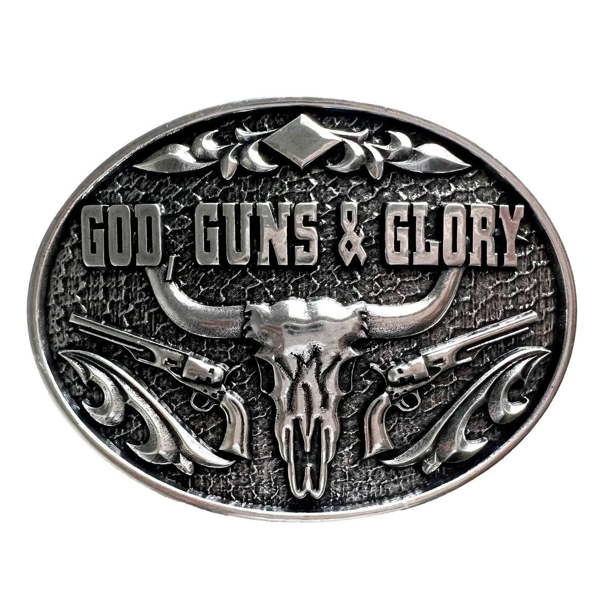 Andwest God Guns & Glory Buckle