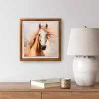 Evergreen Horse Wooden Wall Decor