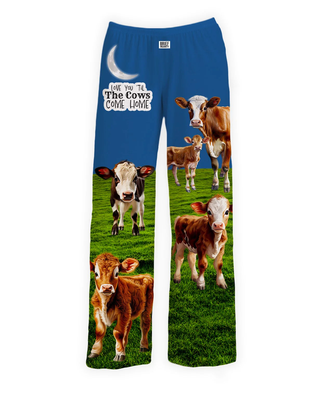Brief Insanity Love you till Cows Come Home Lounge Pants