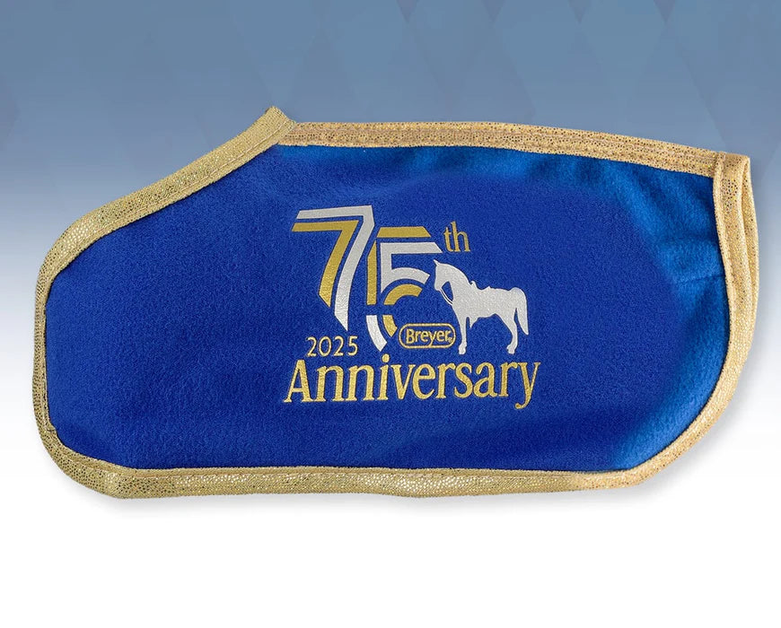 Breyer 75th Anniversary Blue Blanket