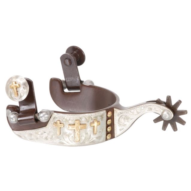Tough 1 Gold Triple Cross Childs Spurs