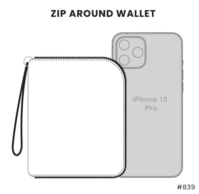 Chala Zip-Around Wallet Chickadee