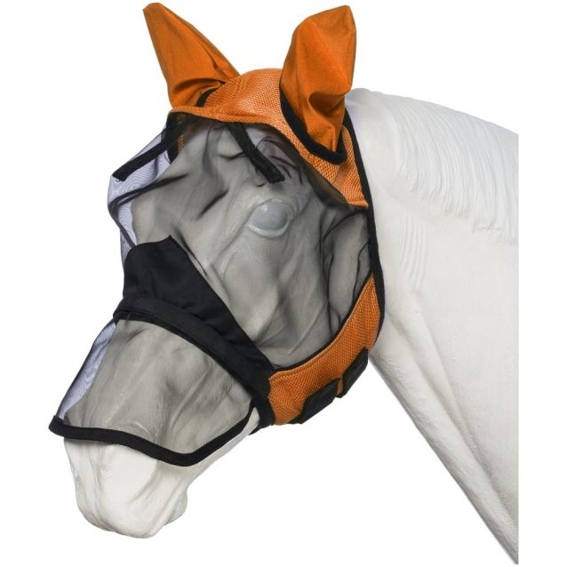 Tough 1 Comfort Mesh Fly Mask with Mesh Nose