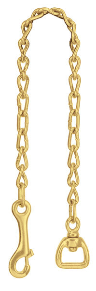 Weaver Brass Plaited Lead Chain