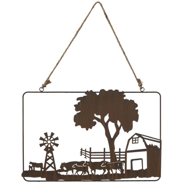 Tough 1 Barn and Cows Wall Decor