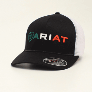 Ariat Mexican Flag Logo Hat