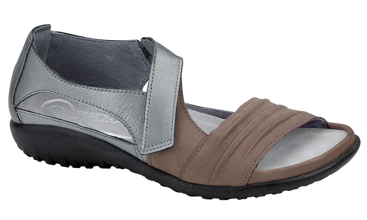 Naot Papaki Shiitake Sterling Nubuck