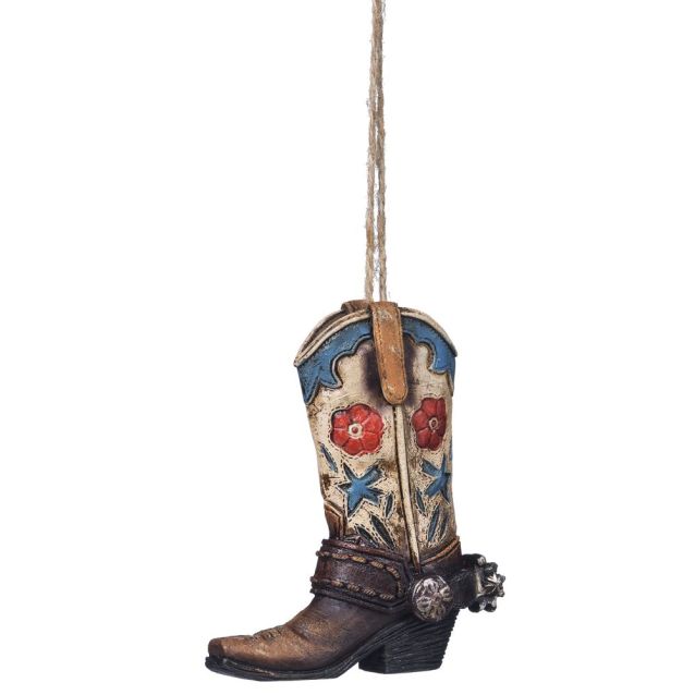 Tough 1 Ornament Floral Boot