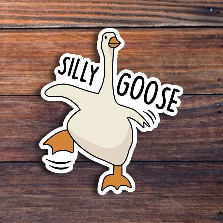Sticker Horse Silly Goose Sticker
