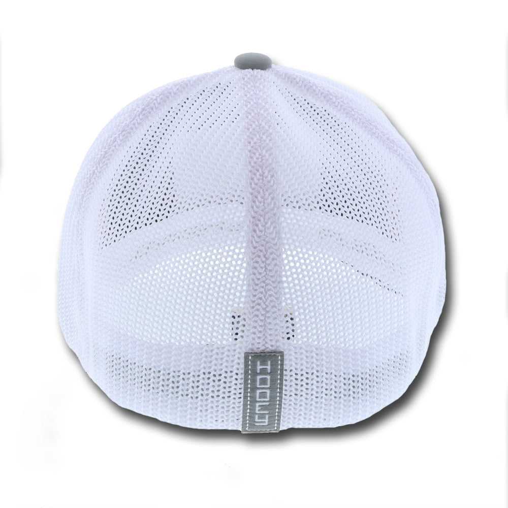 Hooey Cactus Ropes Grey/White Flag Hat
