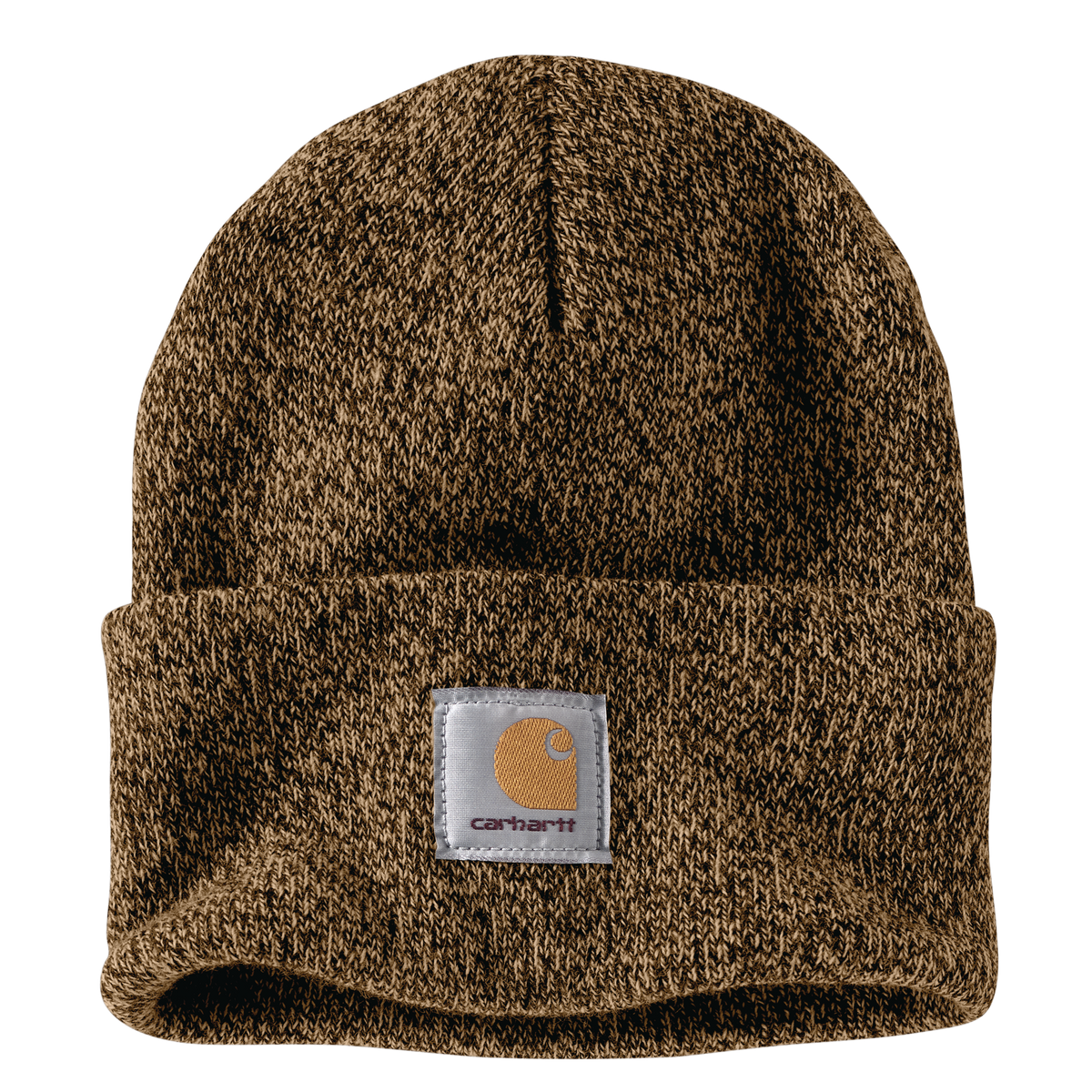 Carhartt Knit Cuffed Beanie Dark Brown/Sandstone