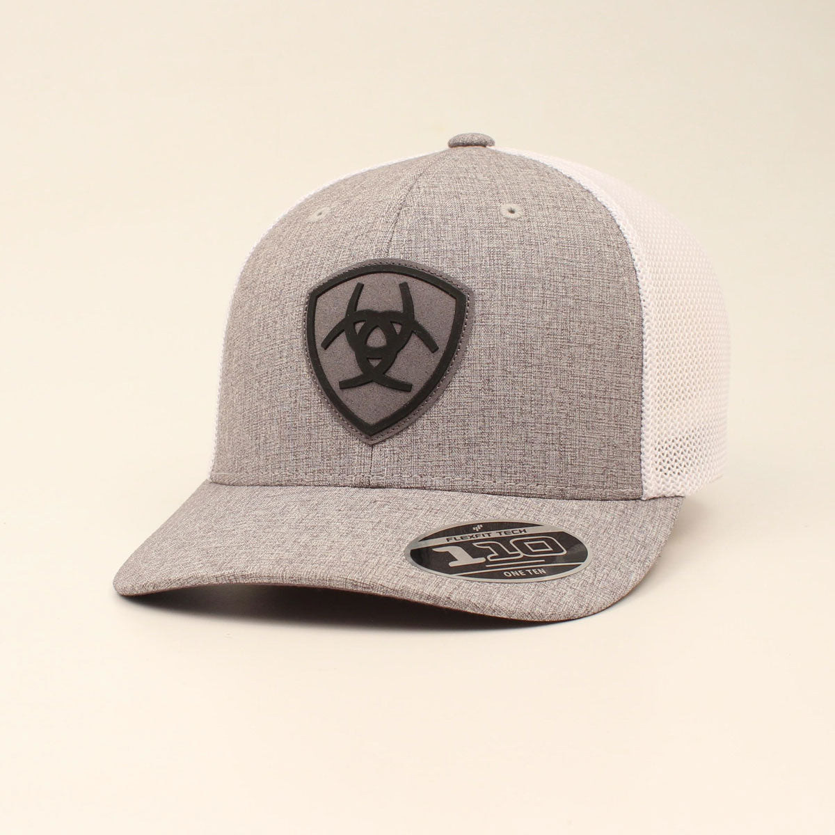 Ariat Grey/White Snapback Hat