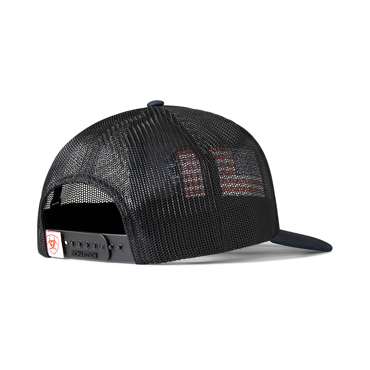 Ariat Basketweave Embroidered Flag Hat