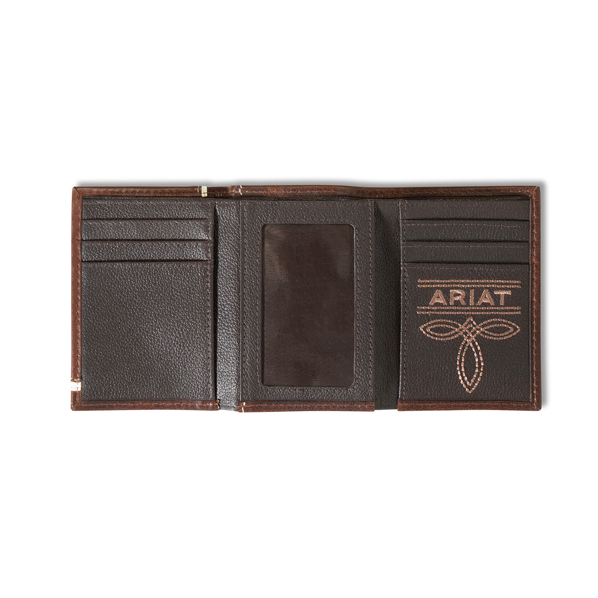Ariat Two Tone Logo Trifold Wallet