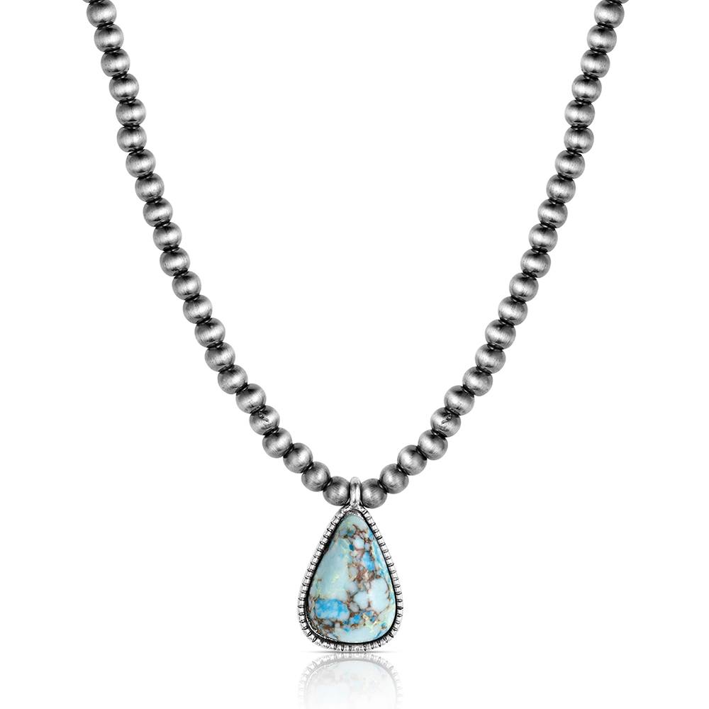 Montana Wild Turquoise Beaded Necklace