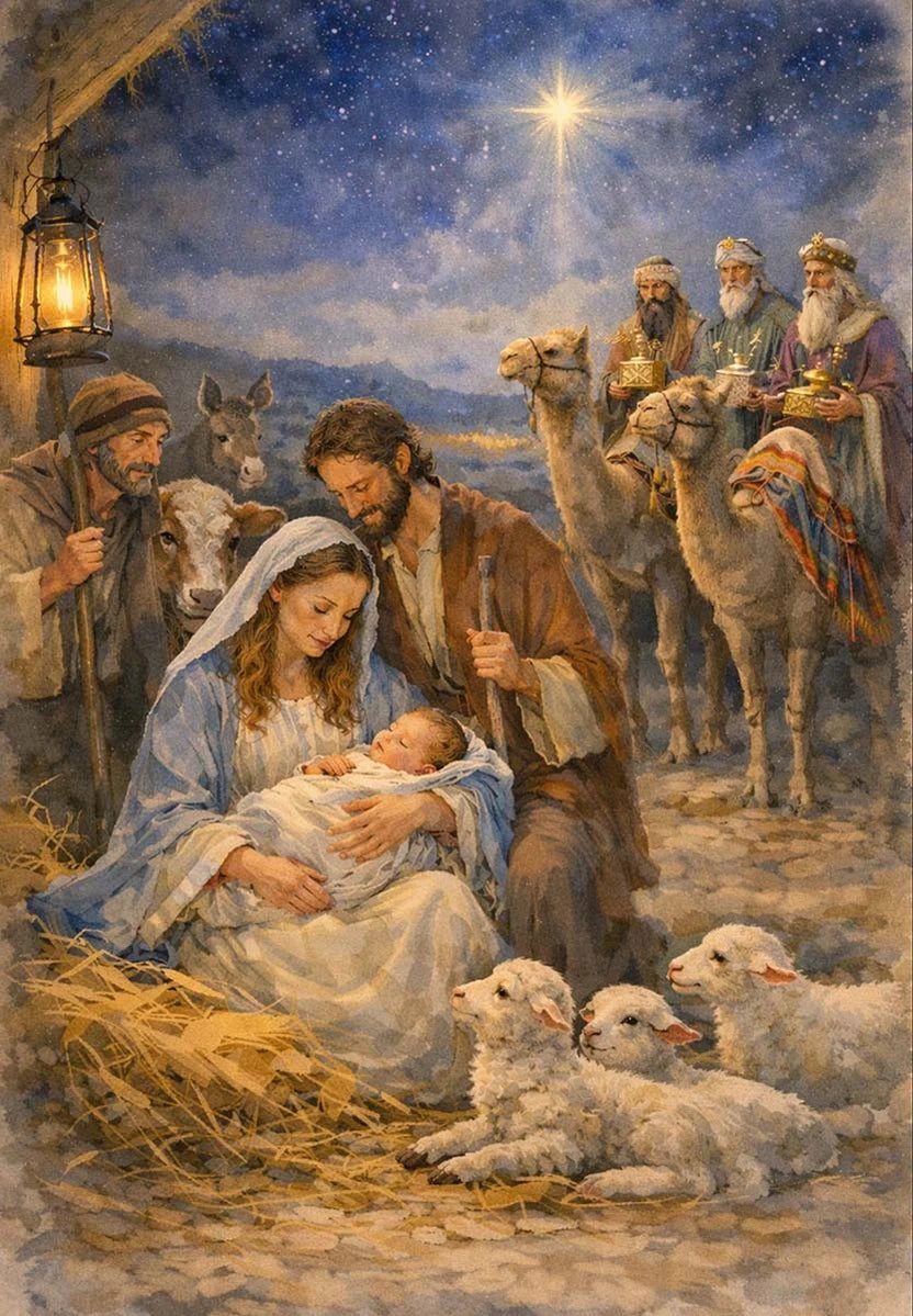 Charleston Garden Flag A Savior is Born