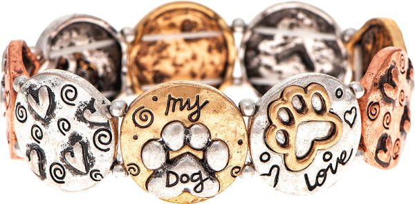 Rain Pawsitive Love Bracelet